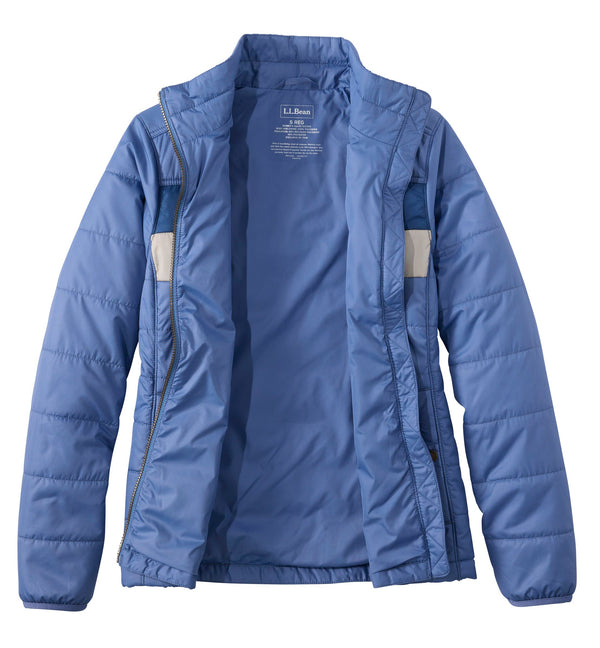 L.L.Bean 512395 Women's Mountain Classic Color Block Puffer Jacket