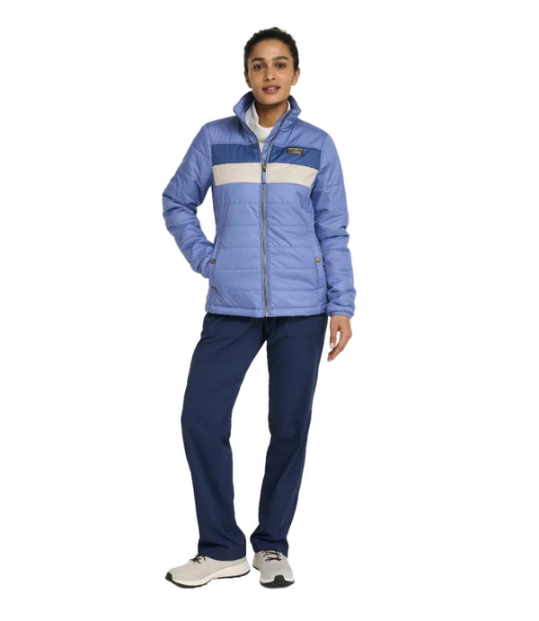 L.L.Bean 512395 Women's Mountain Classic Color Block Puffer Jacket