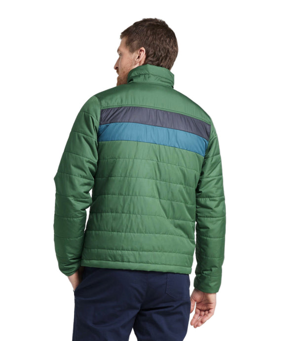 L.L.Bean 512406 Men's Mountain Classic Color Block Puffer Jacket