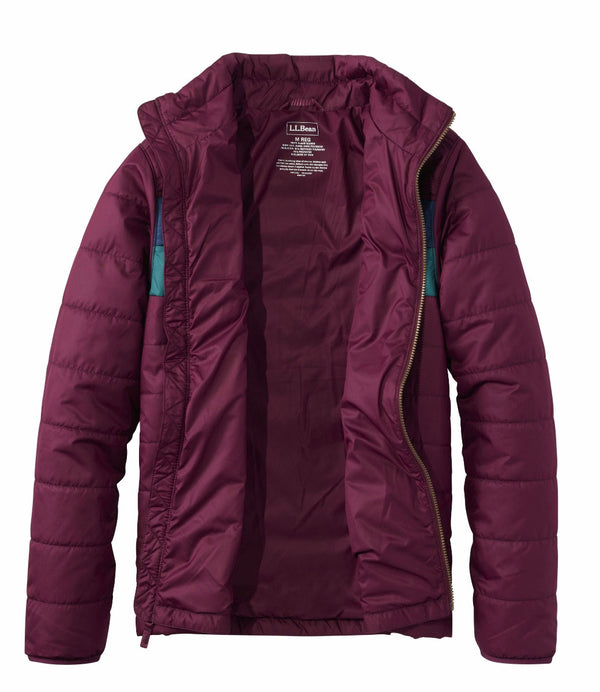L.L.Bean 512406 Men's Mountain Classic Color Block Puffer Jacket