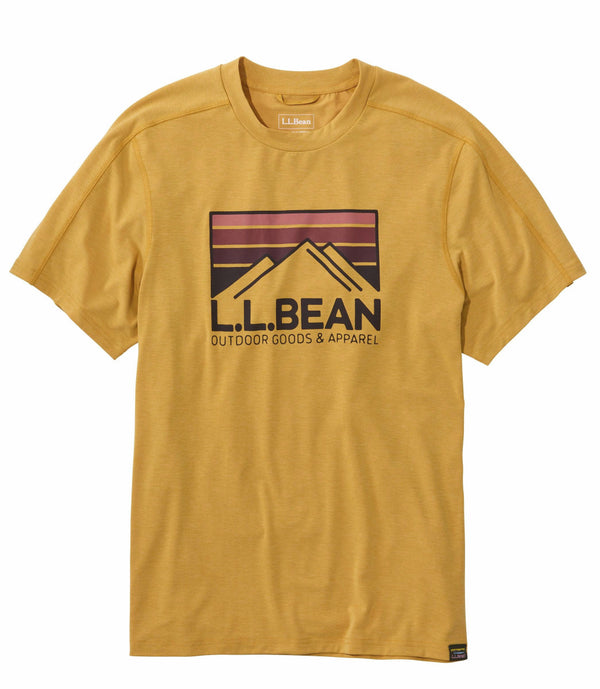L.L.Bean 513641 Men's Everyday SunSmart Graphic Tee Short Sleeve