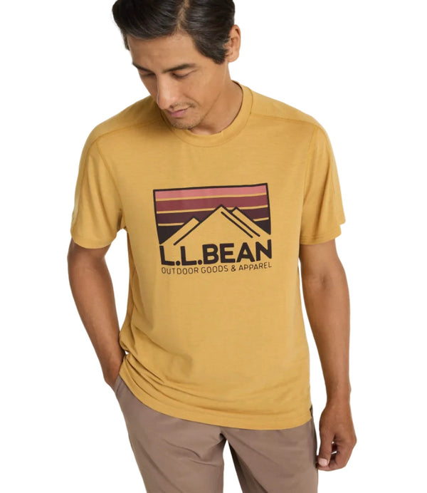 L.L.Bean 513641 Men's Everyday SunSmart Graphic Tee Short Sleeve