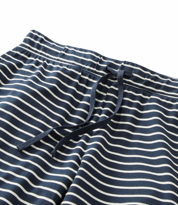 L.L.Bean 513720 Women's Button Front Stripe Pajama Set