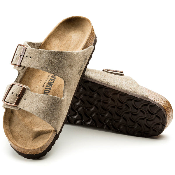 Birkenstock 51463 Arizona Taupe Suede Narrow