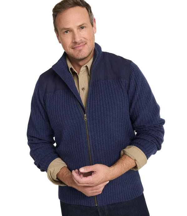 L.L.Bean 517411 Men's Commando Full Zip Sweater