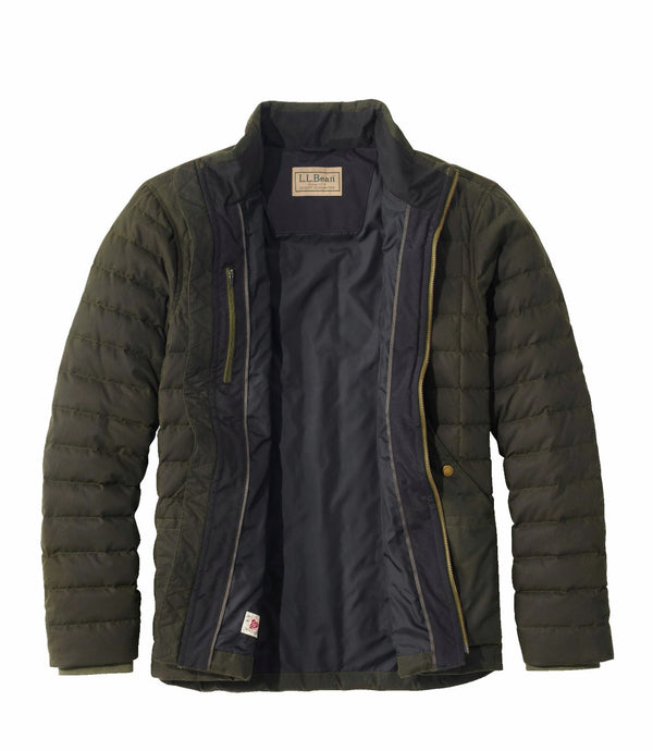 L.L.Bean 517428 Men's Upcountry Waxed Cotton Down Sweater