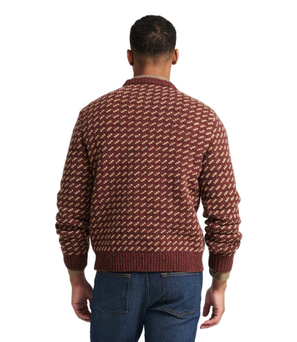 L.L.Bean 517593 Men's Classic Raggwool Birdseye Crew Sweater