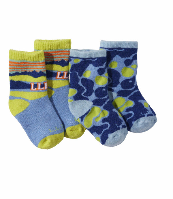 L.L.Bean 517853 Toddlers' Katahdin Sock Two Pack