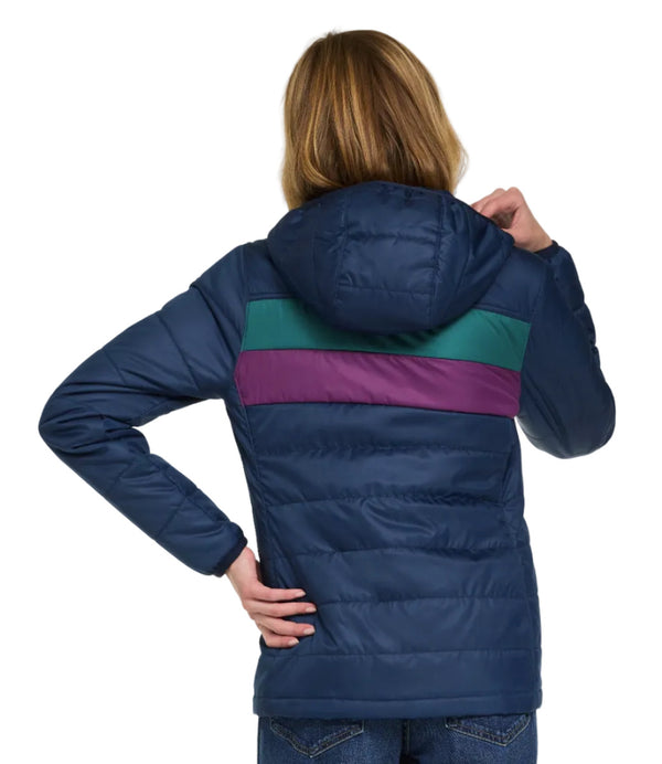 L.L.Bean 518077 Women's Mountain Classic Hooded Color Block Puffer