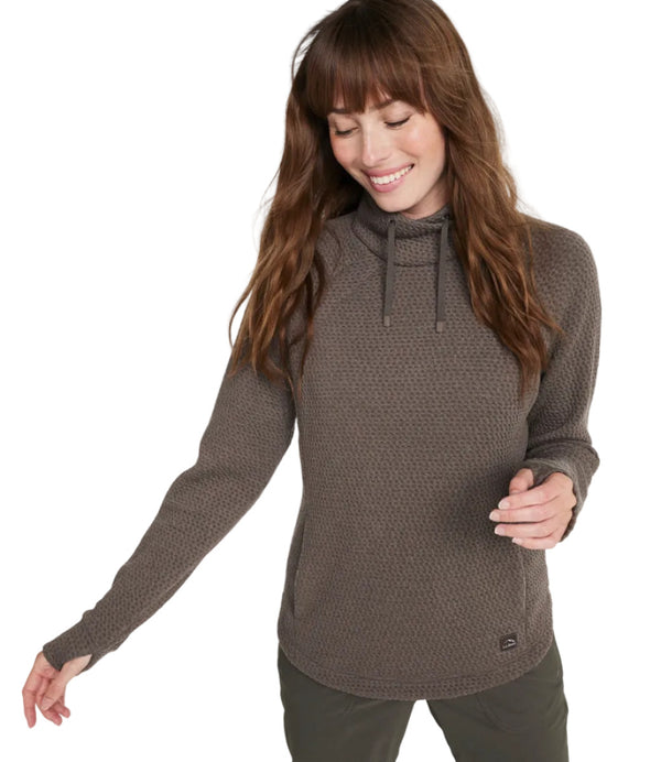 L.L.Bean 520418 Women's Ridgeknit Crossneck Pullover