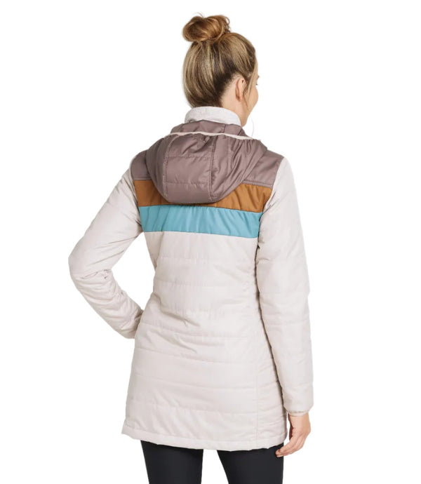 L.L.Bean 520670 Women's Mountain Classic Color Block Puffer Coat