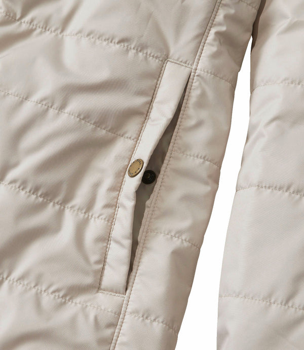 L.L.Bean 520670 Women's Mountain Classic Color Block Puffer Coat
