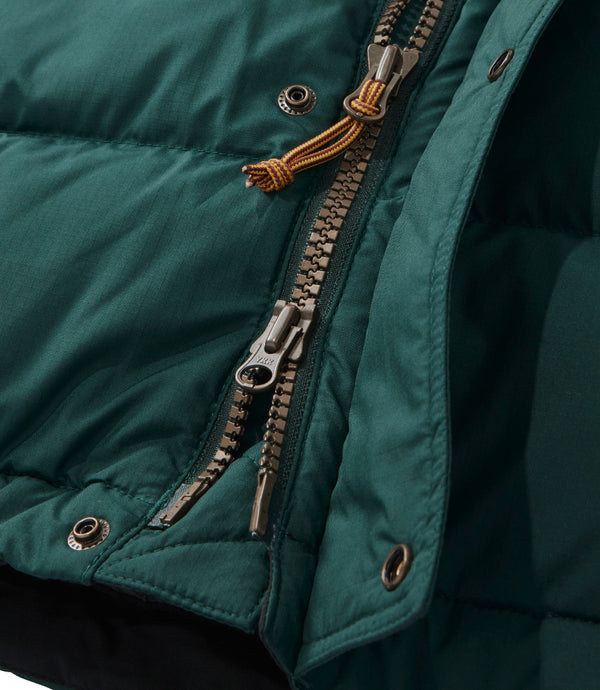 L.L.Bean 521526 Men's Mountain Classic Color Block Down Parka
