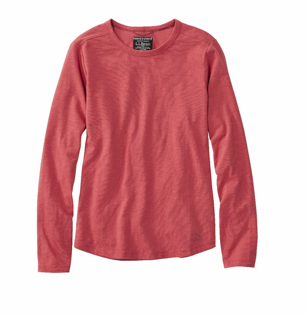 L.L.Bean 521722 Women's Insect Shield Field Long Sleeve Tee