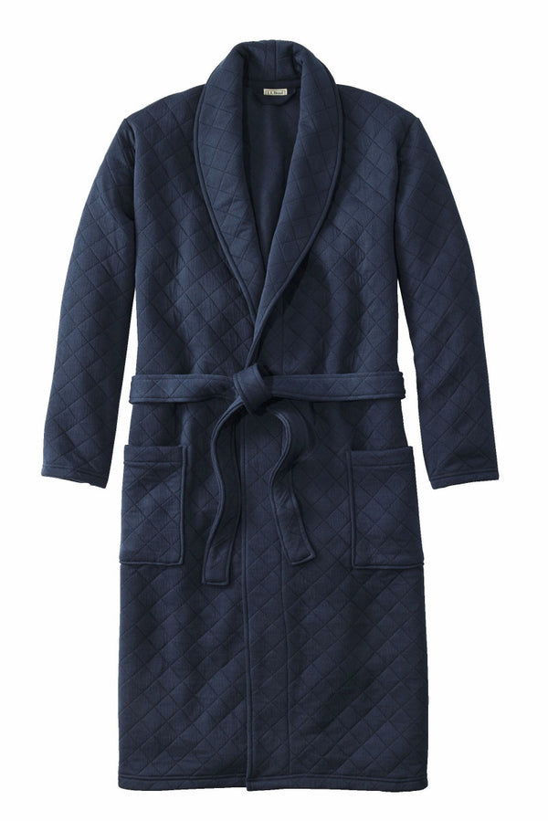 L.L.Bean 523752 Men's Quilted Robe