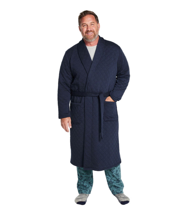 L.L.Bean 523752 Men's Quilted Robe