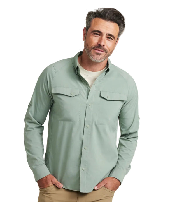 L.L.Bean 524547 Men's Tropicwear CoolPro Long Sleeve Shirt