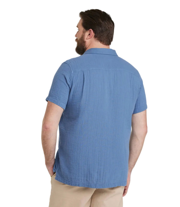 L.L.Bean 524683 Men's Cloud Gauze Short Sleeve Shirt
