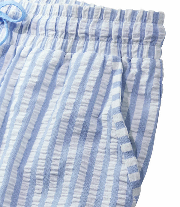 L.L.Bean 524695 Women's Seacoast Seersucker Short Pajama Set