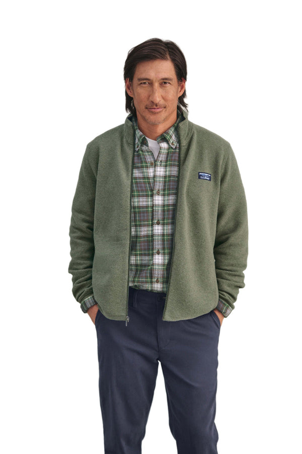 L.L.Bean 525911 Men's Lakewashed Full Zip