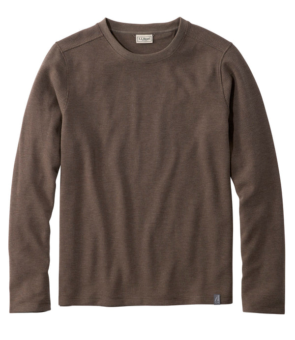 L.L.Bean 527120 Men's Mountainside Micro Waffle Crew