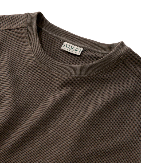 L.L.Bean 527120 Men's Mountainside Micro Waffle Crew
