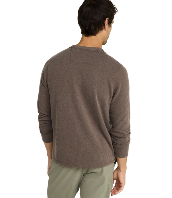 L.L.Bean 527120 Men's Mountainside Micro Waffle Crew