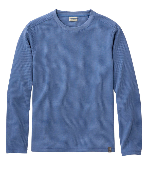 L.L.Bean 527120 Men's Mountainside Micro Waffle Crew