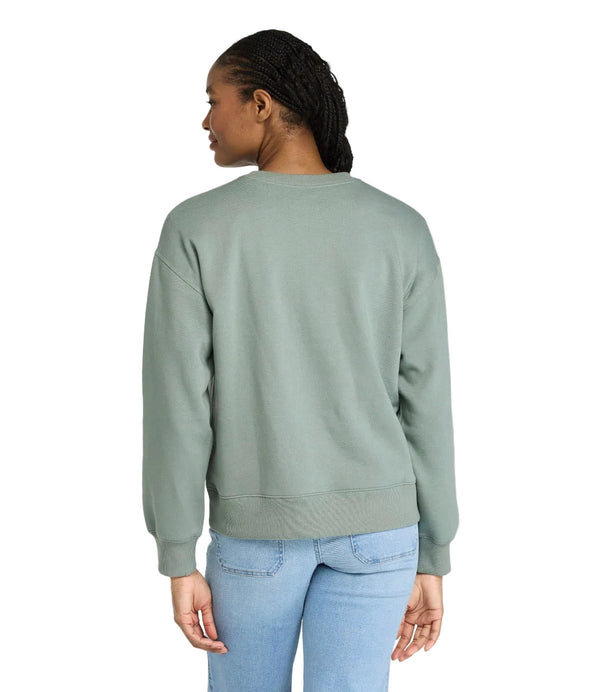 L.L.Bean 527326 Women's Essentials Logo Crewneck Sweatshirt