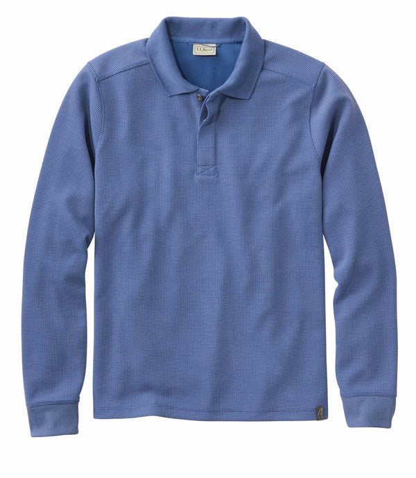 L.L.Bean 527466 Men's Mountainside Micro Waffle Polo