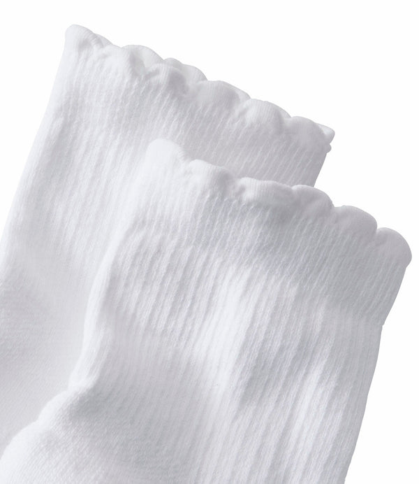 L.L.Bean 527513 Women's Scalloped Edge Micro Crew Sock 2 Pack