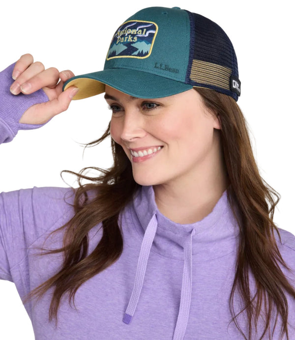 L.L.Bean 527522 Unisex Trucker Hat National Parks