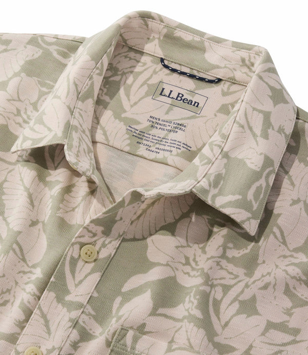 L.L.Bean 528456 Men's Sunwashed Print Shirt