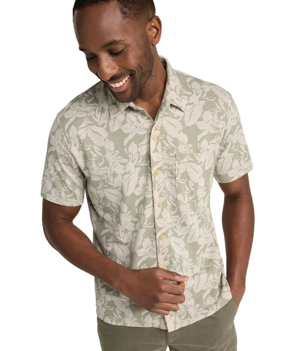 L.L.Bean 528456 Men's Sunwashed Print Shirt