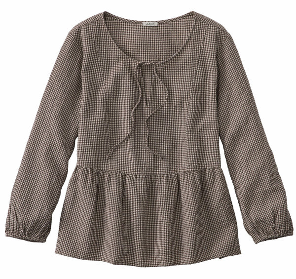 L.L.Bean 528504 Women's Sunwashed Popover Shirt