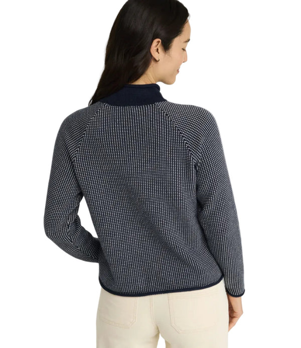 L.L.Bean 528509 Women's Original Double L Rollneck Birdseye Sweater