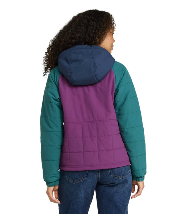 L.L.Bean 528565 Women's Mountain Classic Color Block Anorak