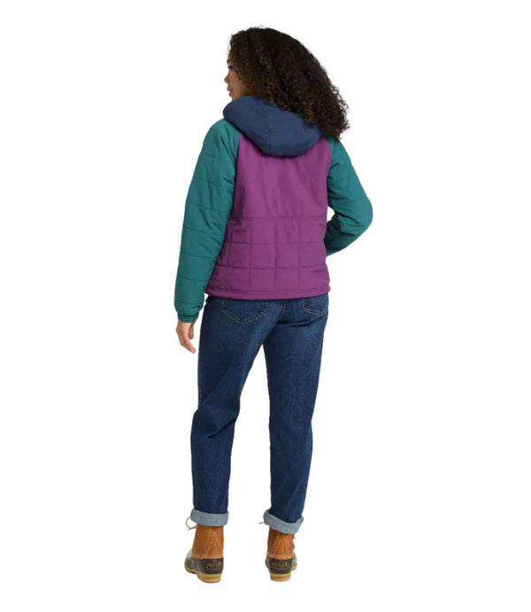 L.L.Bean 528565 Women's Mountain Classic Color Block Anorak