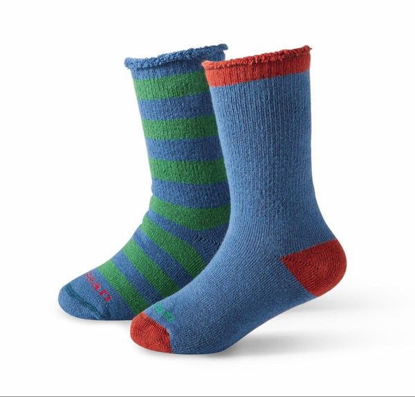 L.L.Bean 528593 Toddlers' Cozy Rangeley Boot Sock Two Pack