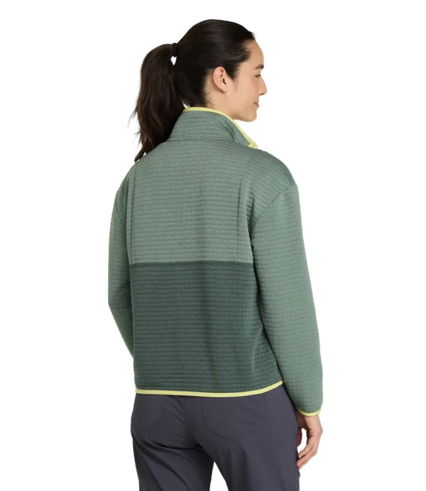 L.L.Bean 528904 Women's Airlight Grid Color Block Pullover