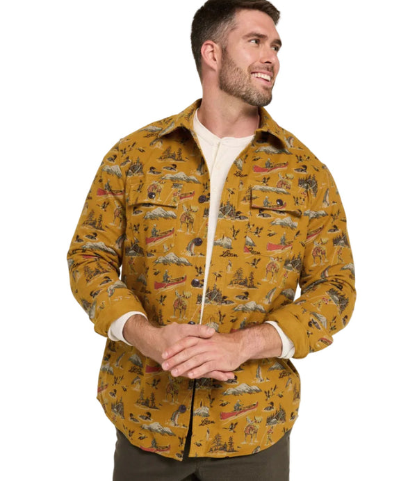 L.L.Bean 528999 Men's 1933 Chamois Print Shirt
