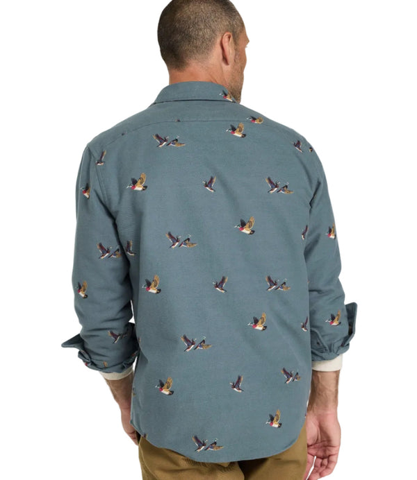 L.L.Bean 528999 Men's 1933 Chamois Print Shirt