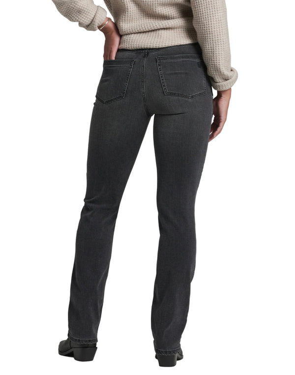 Kuhl 6465 Women's Kontour Form Straight Denim - Obsidian