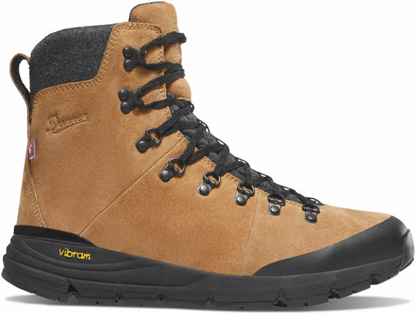 Danner 67349 Men's Arctic 600 Side Zip - Bone Brown/Jet Black
