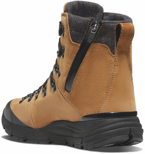 Danner 67349 Men's Arctic 600 Side Zip - Bone Brown/Jet Black