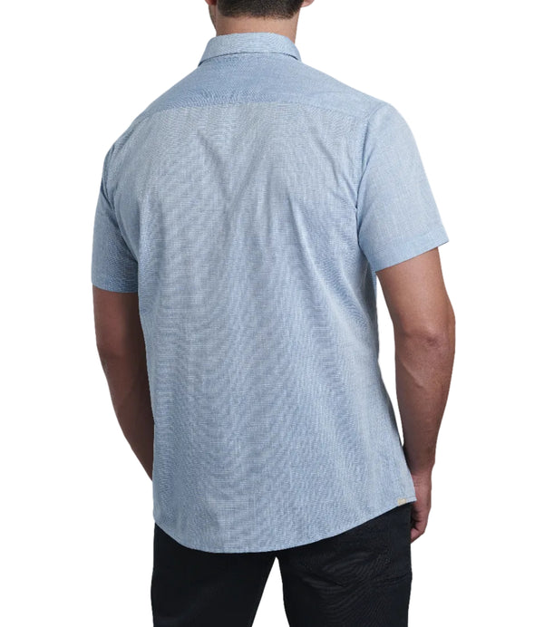 KUHL 7460T Men's Karib Short Sleeve - Horizon Blue - Tall