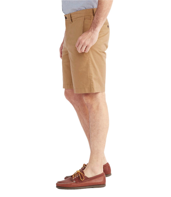 L.L.Bean 503788 Men's 9 Inch Lakewashed Khaki Short