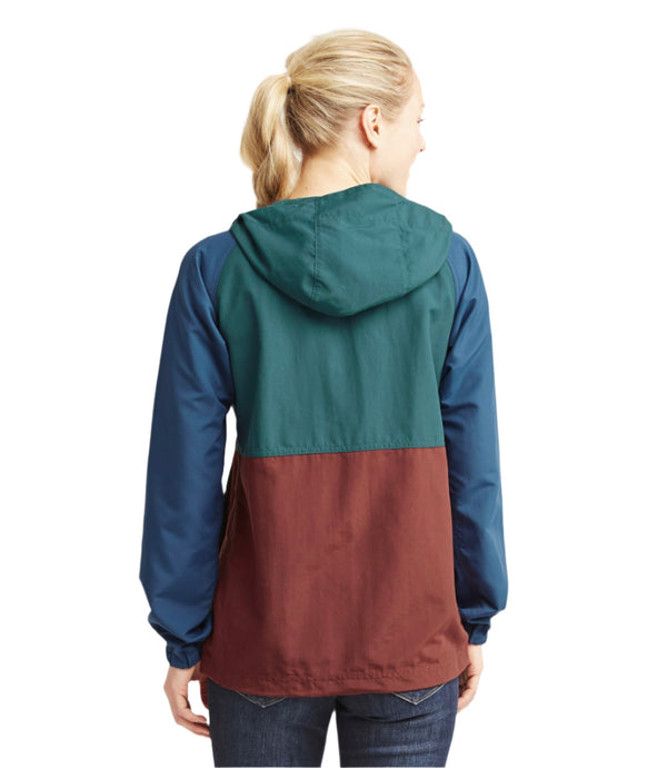 L.L.Bean 505301 Women's Mountain Classic Multi Color Anorak