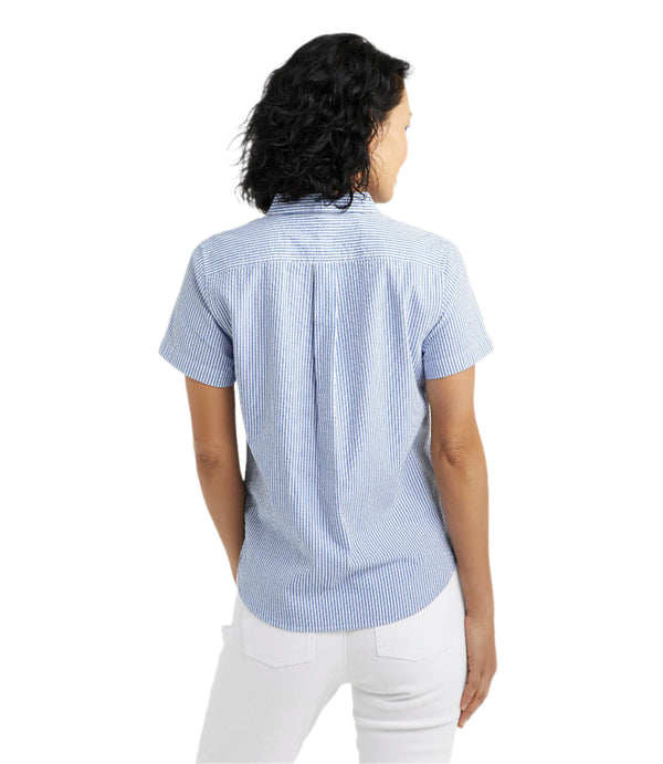 L.L.Bean 510191 Women's Vacationland Seersucker Popover
