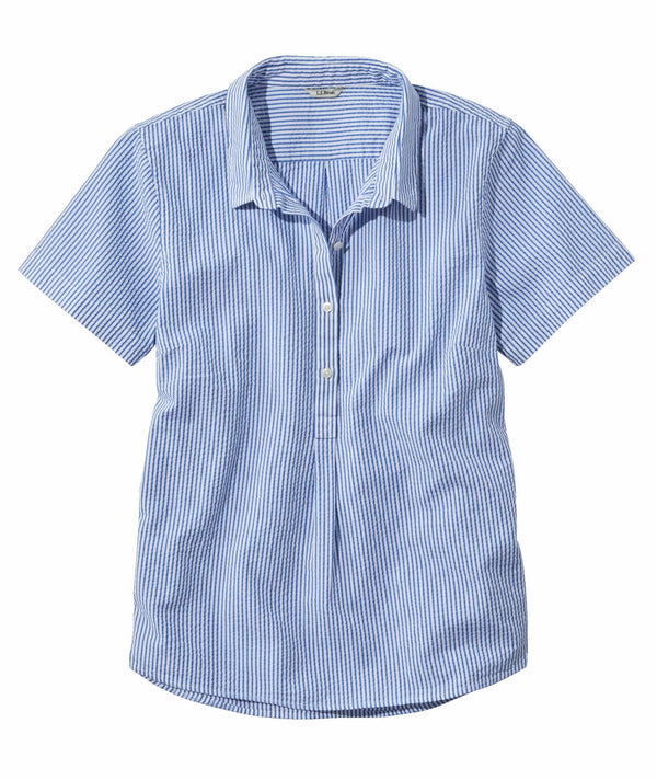 L.L.Bean 510191 Women's Vacationland Seersucker Popover